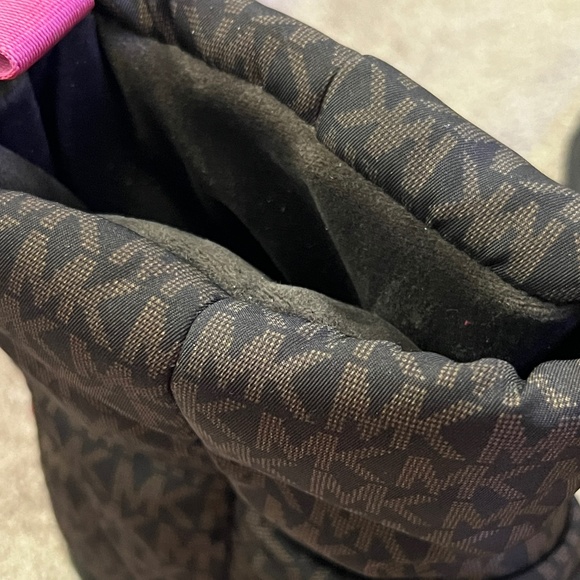 Michael Kors Brown and Pink Winter Boots | Warm Fleece | Size 8 | Never Used - Picture 4 of 4